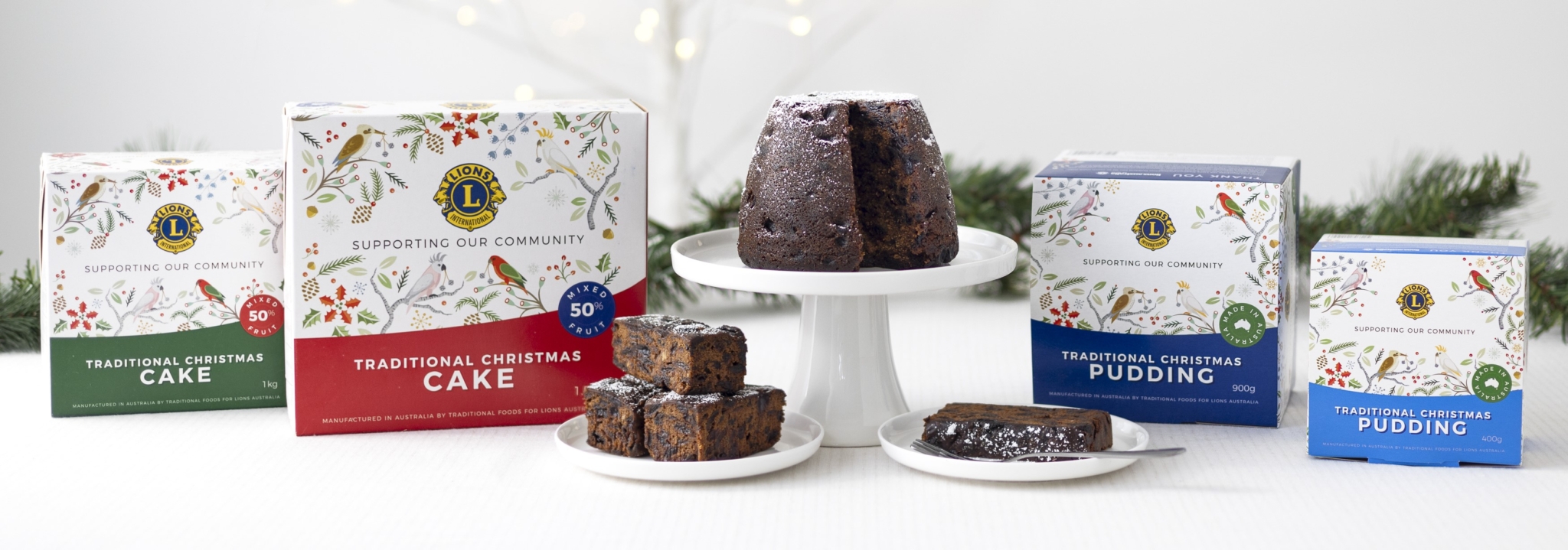 Lions Christmas Cakes 2026